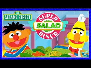 Sesame Street - Super Salad Diner With Bert & Ernie - PBS Kids