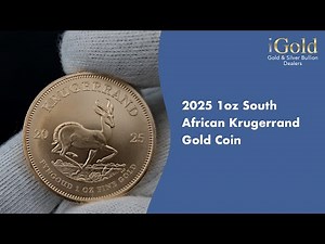 2025 1oz Gold Krugerrand by Rand Refinery