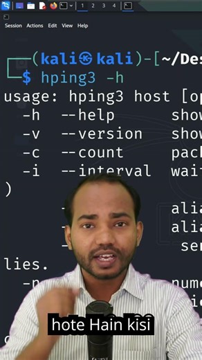 Hping3 Explained | TCP/IP Packet Analysis & Network Testing Tool | Cyber Security & Ethical Hacking
