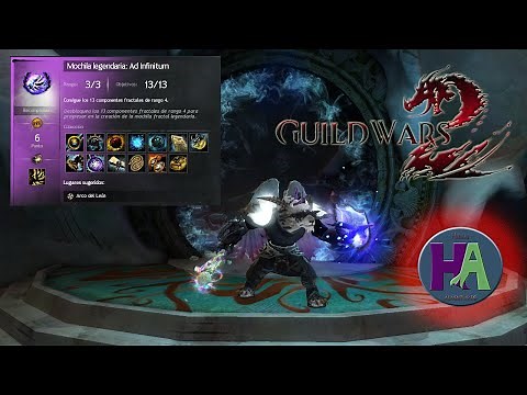Guild Wars 2 | Logro Mochila legendaria: Ad Infinitum | Guia
