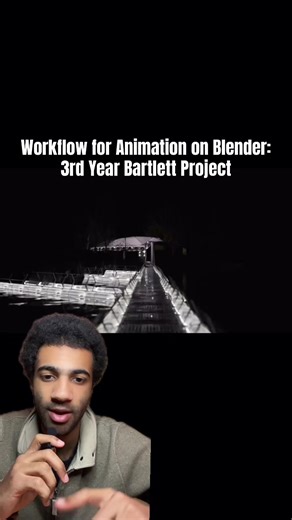 Workflow for Animation on Blender: 3rd Year Bartlett Project #architecture #architecturestudent #animation #3dart #render