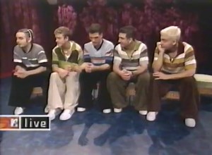 超级男孩 Nsync /Justin Timberlake - 第一次上MTV 采访 +表演I Want You Back 1998/04/25