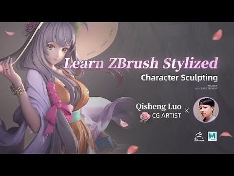 Learn ZBrush Stylized Character Sculpting with Qi Sheng Luo