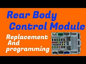 Jaguar FX 2009-2013 Rear Body Control Module Replacement And programming