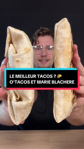 🚨LE MEILLEURE TACOS ENTRE @O’Tacos France et @MarieBlachere_fr ?🚨 vous avez goûté ? Quel est le meilleur ? Quel est votre tacos préféré ? Quelle est votre sauce préférée ? Est ce que vous préférez le tacos de chez Marie blachere ou O’TACOS ? En effet, aujourd’hui dégustation d’un tacos de chez Marie blachere et o’tacos pour voir lequel est le meilleur, et surtout voir celui qui est le plus rentable. Niveau rapport qualité prix et poids. Votre avis ? ##keonii##degustation##otacos##marieblachere