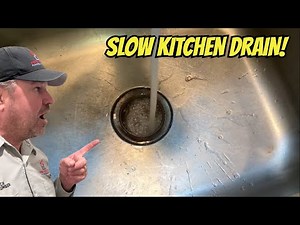 Kitchen Sink Clog Cleared the RIGHT Way | Real Local Plumber Service Call (No Chemicals)