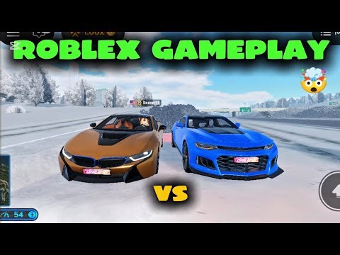Chevrolet Camaro vs Bmw i8 - Realistic Car Driving - Roblox Gameplay Racing 😍
