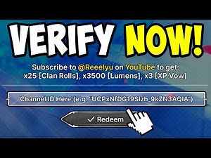 How To VERIFY Your CHANNEL ID in Jujutsu: Zero! (Easy Tutorial) Roblox