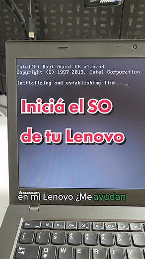 Solución para iniciar Windows en una laptop Lenovo