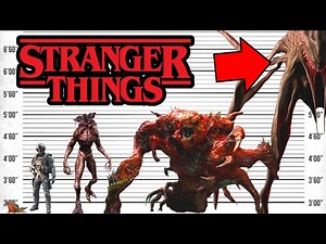 Stranger Things | Monsters Size Comparison