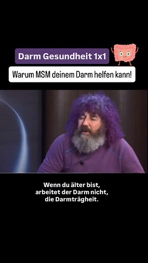 Darm Gesundheit 1x1 - wie MSM / Schwefel deinem Darm helfen könnte! #robertfranzdasoriginal #naturheilkunde #gesundheit #robertfranz #selbstheilung #detox #menschlichkeit #vitamind3 #opc #darm #msm #supplemente | Robert Franz Naturwissen