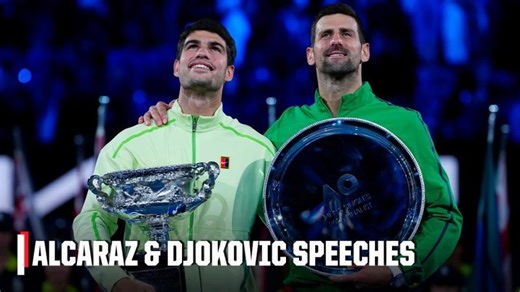 Carlos Alcaraz & Novak Djokovic FULL 2026 Australian Open Men's Final Trophy Ceremony & Speeches 🎤🏆 | Paco Roche