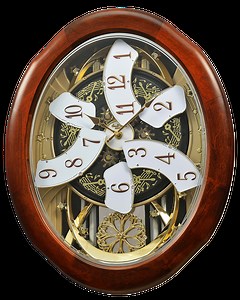 Rhythm Magnificent Musical Magic Motion Wall Clock | Alexander Clocks and Watches