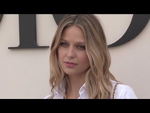 Melissa Benoist at Dior Fashion Show Photocall