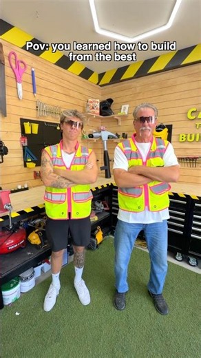 Dad The Builder Taught Me Everything I Know! 😎👷🏼🦺