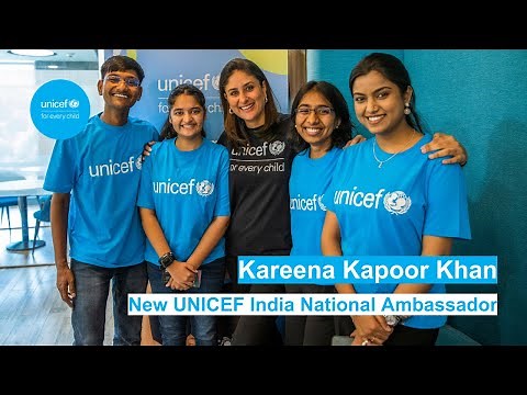 UNICEF India | Kareena Kapoor Khan | New National Ambassador