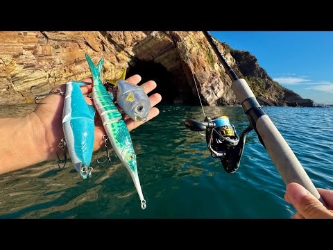 Fishing Challenge with the WORST LURES in Temuco at Sea!