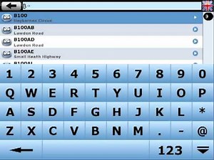Navigate to a Postcode in NDrive