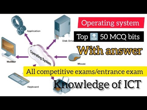 Emrs 🎯Operating system top 50 MCQ bits with answer @knowledge of ICT operating system top 🔝 MCQ