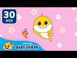 ☀️Sunny Spring🌸 with your Baby Shark Favorites | Baby Shark Song for Kids | Baby Shark Official