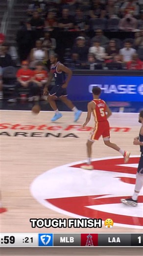 Kawhi with the circus shot for 2 🔥 LAC-ATL | NBA League Pass 📲 https://link.nba.com/watchnow | NBA