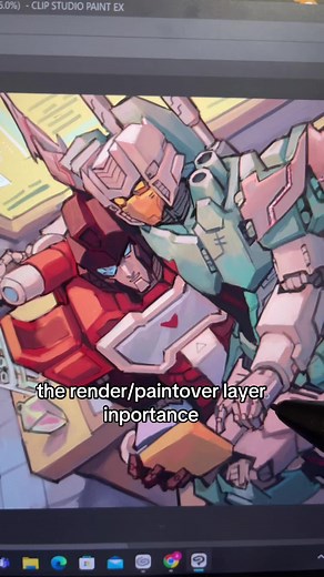 my wrist hurt i’ll post the speedpaint later. also csp crashed once when i drew this