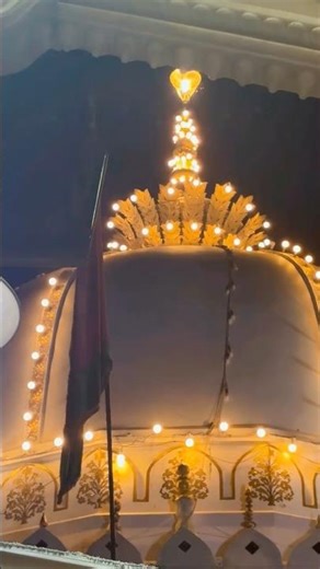 Khwaja Garib Nawaz Dargah Ajmer Sharif 🤍✨ | Raat ka Noorani Manzar