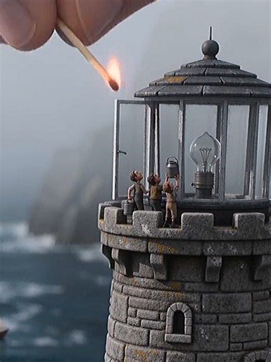 saving the mini world Miniature rescue ASMR relaxing that's how God help us #miniworld #mustwatchcartoon #miniature #viralcartoons #ghibli