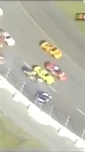 Mike Skinner Erupts Into Fireball At Darlington Raceway (2001) #shorts #nascar