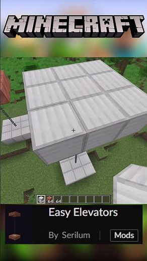 簡単なエレベーターが作れる！『Easy Elevators』【MOD紹介】#shorts