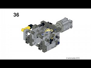 Building Instructions of the Lego Technic Water Pump - Part 3