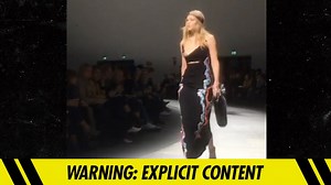 Gigi Hadid -- Secret Fashion Runway Weapon ... Her Nipple!