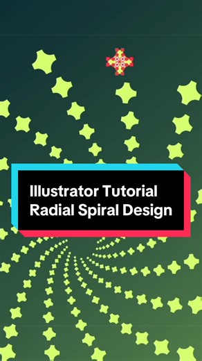 Create a fully editable radial spiral design with this Adobe Illustrator Tutorial. Start out by creating a 50 px square, then go up to Effect - Distort and Transform - Transform. For this example we’re going to set the Horizontal Move to -160 px, the Rotate Angle to 24, and copies to 14. With everything still selected, go back to Effect - Distort and Transform - Transform. Under Scale make sure the constraint proportions is active and set the Scale to 85%. Set the Rotate Angle to 33, and copies 