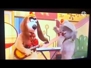 The banana splits movie credits but it’s high pitch
