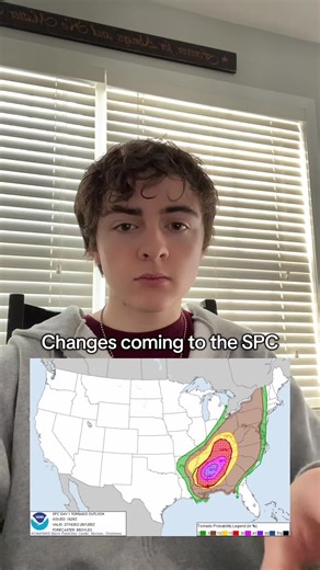 The storm prediction center is going to be making some changes to the outlook system so what are they? #weather #storm #tornado #season #fyp