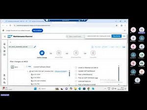 Maintenance Planner Session - SAP