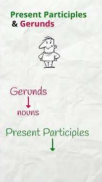 Present Participles vs Gerunds #englishgrammar #englishlearning