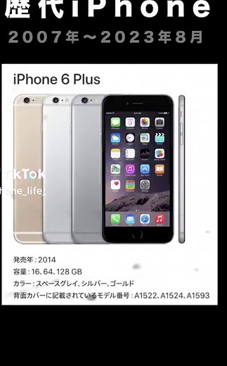 歴代iPhone全機種まとめ｜2007年〜2023年8月
