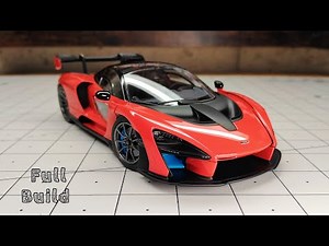 building tamiya's 1/24 scale McLaren senna (full build)