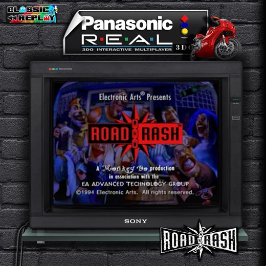 Road Rash (3DO) nostalgic, but still deadly... #3do #roadrash #retrogaming #nostalgia #videogames | Classic Replay