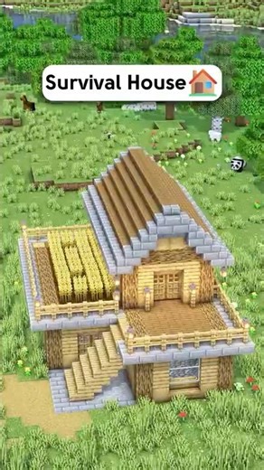 Minecraft: How to Build Survival House 🏠