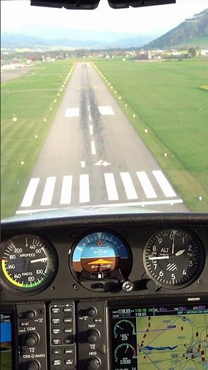 ILS Approach into Bern with a Diamond DA40 NG Diamond Star!