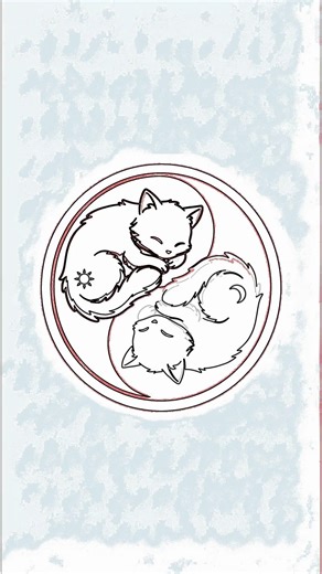 Draw Cute Yin Yang Cats: Easy Step-by-Step Tutorial