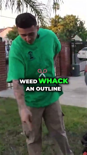 Why leave a patch of weeds in the middle of a perfect lawn?