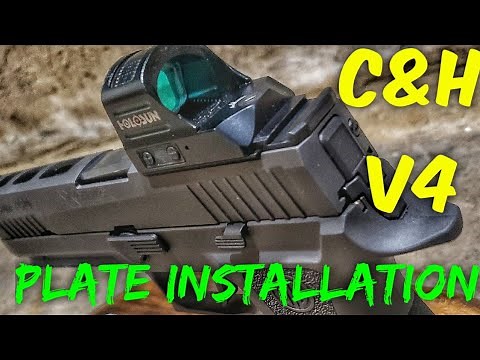 Sig Sauer P320 X5 Legion Optics Plate Installation: C&H V4 Plate