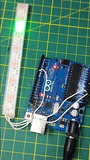 🌈✨Color race with Arduino Uno and 7 magic LEDs #diy #arduino #ledlights #projects