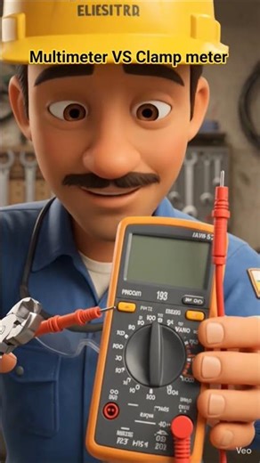 Multimeter vs Clamp Meter ⚡ कौन बेहतर है? (Shock Truth 😱) #shortvideo #multiplayer