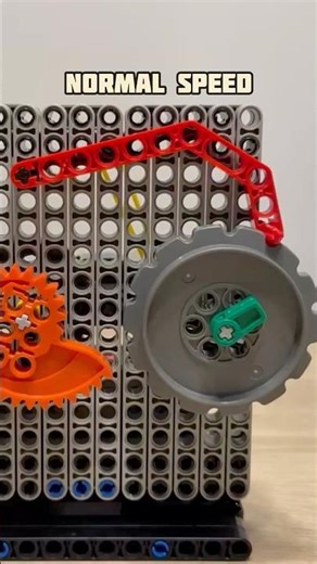 Stepper Mechanism at Normal Speed VS Slow Motion