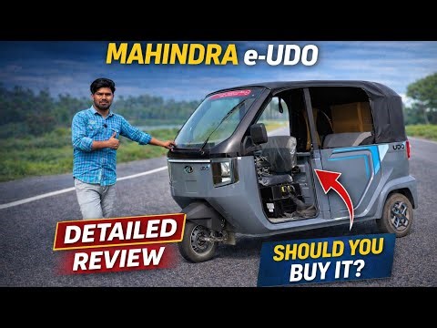 Mahindra UDO Electric Auto – Full Review | Range, Price & Real Features