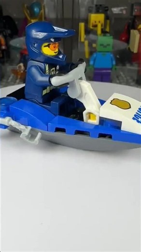 merakit LEGO CITY POLICE WATER SCOOTER#lego
